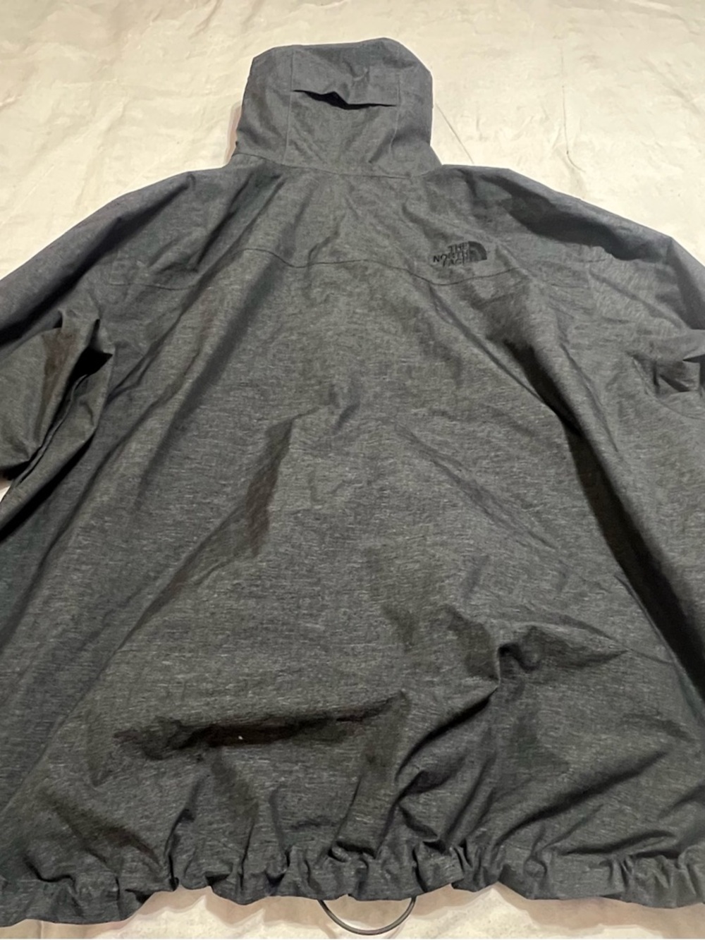 The North Face Charcoal Hooded Shell Jacket